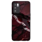 Silikonski črni ovitek za OPPO A16 - Cherry stone