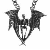 Ogrlica Skull/Wings - PSY786