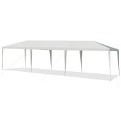 Paviljon za zabave 9x3m bez stranica Beli