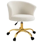 Homestar Pisarna stol višinsko nastavljiv 58x56x68-76 cm bela