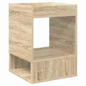 Vidaxl Stranska miza Sonoma hrast 40 x 40 x 56 cm Konstruiran les