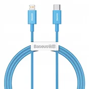 Baseus Superior USB Type-C - iPhone, kabel za brzo punjenje i prijenos podataka, 20W, 1m, plavi CAYS001903