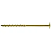 shumee LESENI VIJAK Z TORX OBROČNIKOM RUMEN POCINKAN 6*120MM T30 - 100 KOSOV - SPKK 6*120 Z