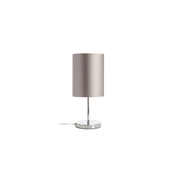 RENDL R14057 NYC/RON Stolna svjetiljka, dekorativna Monaco golubije siva/srebrni PVC/krom