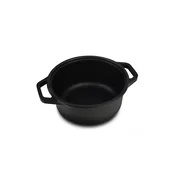 Risoli Posoda proti prijemanju BLACKplus 20 cm, s steklenim pokrovom