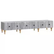 TV ormar Siva sonoma 147 x 34,5 x 30 cm Konstruirano drvo