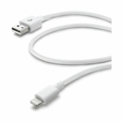 CELLULARLINE USB podatkovni kabel (USBDATACMFIIPH5W), bel