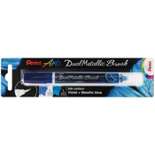 Kist Pentel Arts - Dual metallic, ljubičasti i plavi