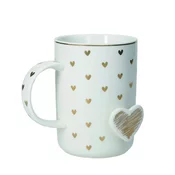 Brandani Lonček Amore Mio 8xh11cm/srčki/porcelan