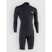 Ion Element 2/2 Shorty Ls Back Zip Wetsuit black
