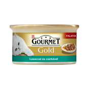 Gourmet Gold zalogajcici u umaku 24 x 85 g losos i piletina