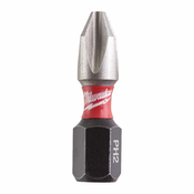 MILWAUKEE Udarni bitovi PH SHOCKWAVE ojacani 1/4 PH2 x 25mm