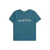 UNITED COLORS OF BENETTON Majica mornarska/safir/rdeča/bela