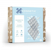 Connetix - Clear osnovni plošči (2 kosa)