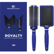 Olivia Garden Royalty darilni set (za lažje česanje las)
