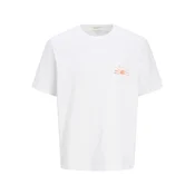 Jack & Jones Junior Majica JORCANGGU SUMMER modra/siva/oranžna/bela