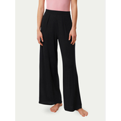 Triumph Spodnji del pižame Aura Spotlight 10221403 Črna Relaxed Fit