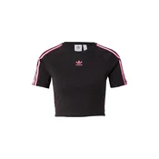 ADIDAS ORIGINALS Majica 3 STRIPE BABY roza/črna