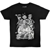 Gorillaz Majica George Spray Unisex Black M