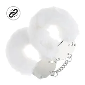 Ouch! Heavy-Duty Soft Touch Handcuffs White - Secure & Padded Design OU1046WHT