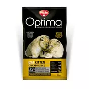 Visán Optimanova Cat Kitten Chicken & Rice 2 kg