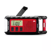 Midland ER 300 Pro radijski sprejemnik, rdeč/črn