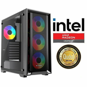 Racunalo INSTAR Gamer Prime, Intel Core i5 11400 up to 4.4GHz, 16GB DDR4, 500GB NVMe SSD, AMD Radeon RX6500XT 4GB, No ODD, 5 god jamstvo