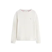 TOMMY HILFIGER Pulover pastelno rumena