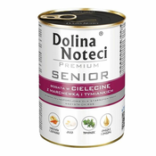 Dolina Noteci Premium Dog Senior Teletina, Šargarepa i Timijan 400g