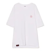 Cropp - Bela majica s printom Dungeons & Dragons - white