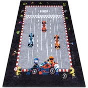 Rugsx JUNIOR 52108.801 pralna preproga Dirka, formula 1 200x290 cm Siva