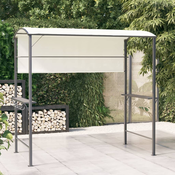 vidaXL Paviljon s streho 220x110x200 cm krem