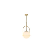 Endon 90844 - Luster na šipci ONTARIO 1xE27/10W/230V mesing