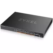 Zyxel XMG2230-28HP, L3, 24x 2,5G AC: 700 W PoE, DC: 1440 W PoE, 4x SFP+ uplink, 1-letna garancija NebulaFlex Pro XMG2230-28HP-ZZ