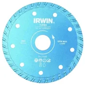 Dijamantska ploca za secenje cigli, keramike TURBO 115mm/22.22 IRWIN