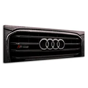 shumee Platno s tiskom Mladinski avtomobil Audi 120x40