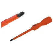 slomart Dedra Izoliran izvijač (+), št. 1, dolžina 100mm, VDE certifikat
