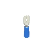 Izolirani ravni priključek 6,3 mm, 10 kosov
