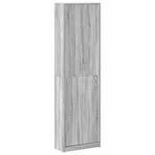 Ormaric Siva Sonoma 55 x 25 x 189 cm Konstruirano drvo