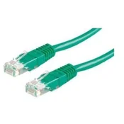 ROLINE Roline 21.15.0563 RJ45 omrežni kabel\, Patch kabel CAT 5e U/UTP 5.00 m zelena  1 kos, (20420180)