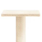 Grebalica za macke s platformom krem 38 cm