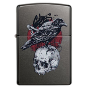 ZIPPO VŽIGALNIK RAVEN SKULL DESIGN