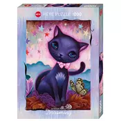 Heye puzzle 1000 pcs Dreaming Black Kitty 29687