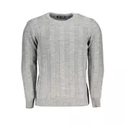 US GRAND POLO MEN'S GRAY SWEATER