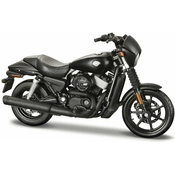 Maisto - HD - 2015 Harley-Davidson Street 750, mat črna, 1:18