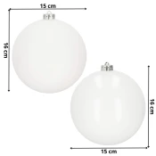 Springos CA1177 BOŽIČNE KROGLE 15 CM 2 KOS.