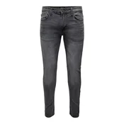 Only & Sons Kavbojke Loom siv denim