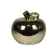 Sigma Novogodišnja figura zlatna jabuka 10x11cm OY298-21154