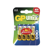Set od 4 alkalne baterije EMOS GP Ultra Plus AA
