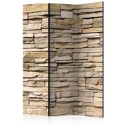 artgeist Paravan Decorative Stone, 3-Delni, Enostranski